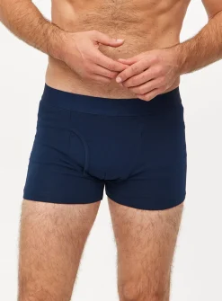Plain Navy Trunks 5 Pack XXXL