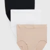 Plain Seamless Full Knickers 3 Pack L/XL