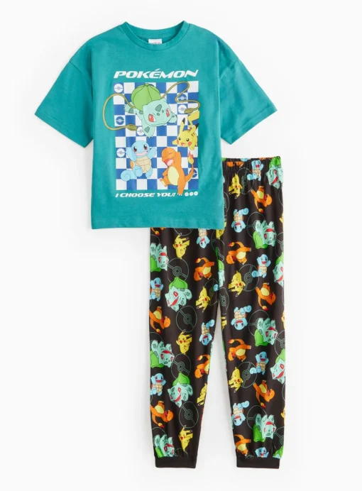 Pokemon Character Print Pyjamas 4-5 years