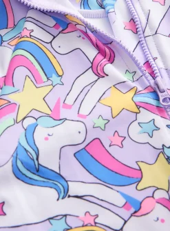 Rainbow Unicorn Sunsuit 1.5-2 years