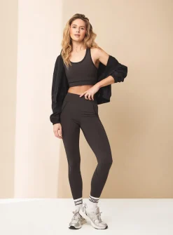 REAKTIV Charcoal Zip Pocket Training Leggings XXL