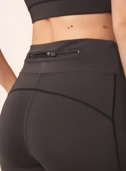 REAKTIV Charcoal Zip Pocket Training Leggings XXL