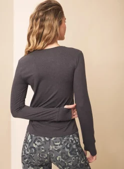 REAKTIV Grey Soft Touch Long Sleeve Base Layer Tee L