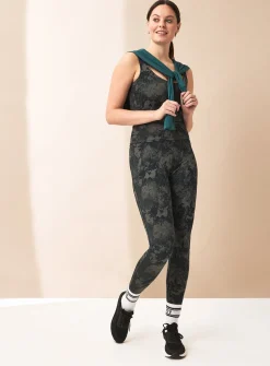 REAKTIV High Waisted Everyday Legging Camo Print L
