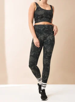 REAKTIV High Waisted Everyday Legging Camo Print L