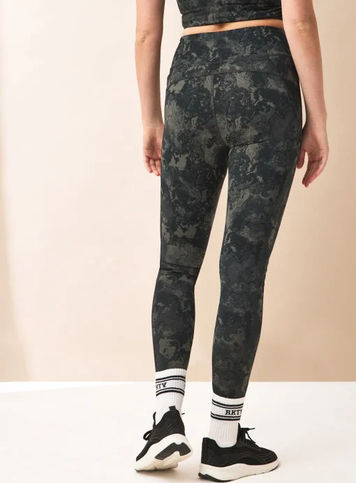 REAKTIV High Waisted Everyday Legging Camo Print L