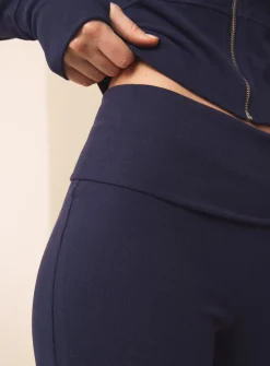 REAKTIV Navy Soft Touch Yoga Roll Top Jogger XXL
