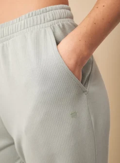 REAKTIV Sage Green Coord Soft Touch Luxe Ribbed Joggers L