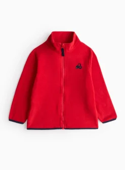 Red Core Zip-Through Fleece 1-2 years