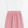 Red Gingham Twofer School Dress 4 years
