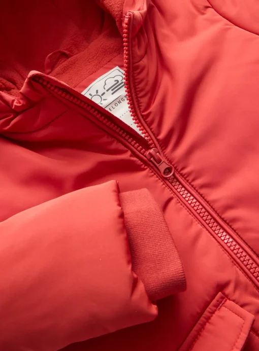 Red Hooded Puffer Coat 1-2 years