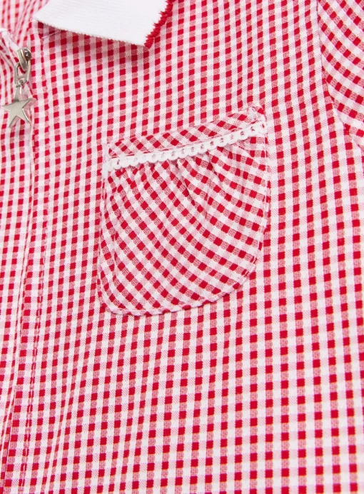 Red Sporty Gingham Dress 2 Pack 5 years