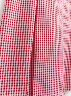 Red Sporty Gingham Dress 2 Pack 5 years