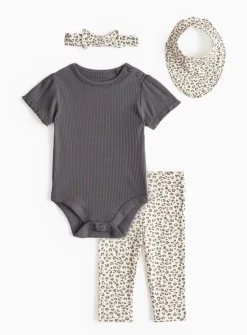 Safari Print Bodysuit & Leggings Set 18-24 months