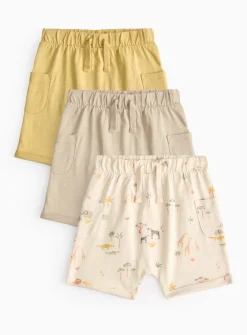 Safari Shorts 3 Pack Up to 3 mths