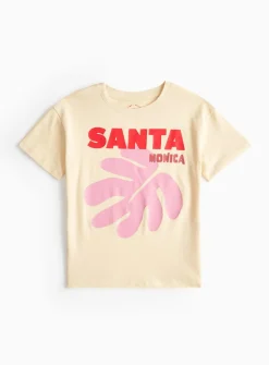 Santa Monica Graphic Print T-Shirt 5 years