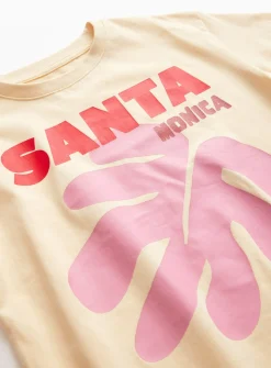 Santa Monica Graphic Print T-Shirt 5 years