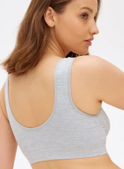 Seamless Non-Wired Crop Top 3 Pack S