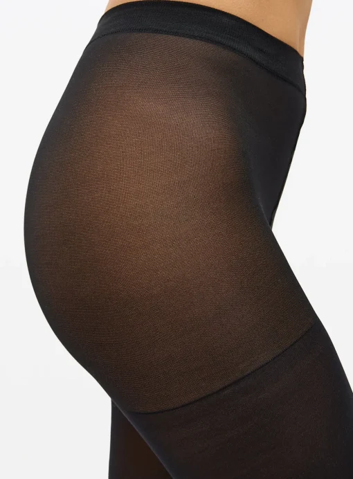 Secret Shaping Black 60 Denier Opaque Tights 2 Pack XL