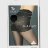 Secret Shaping Black Tummy Control Tights 2 Pack L