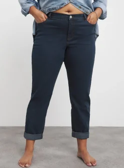 SIMPLY BE 24/7 Boyfriend Jean Indigo 26S