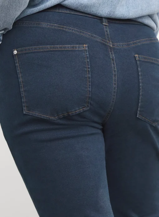 SIMPLY BE 24/7 Boyfriend Jean Indigo 26S