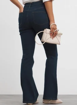 SIMPLY BE 24/7 Flared Jeans Indigo 18