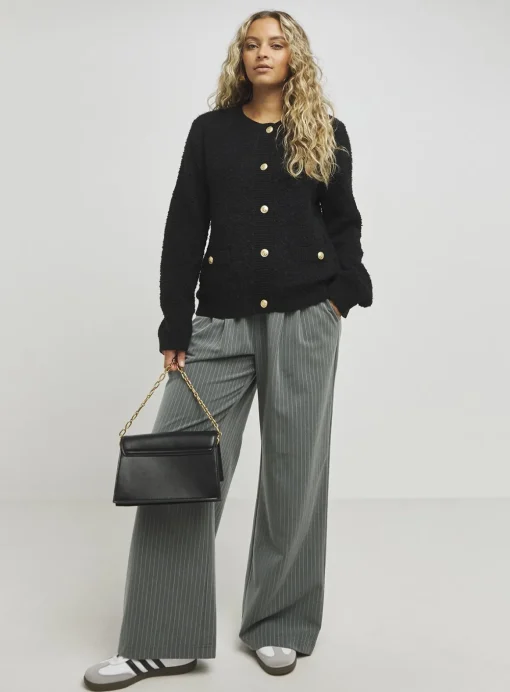 SIMPLY BE Boxy Boucle Cardigan 8-10