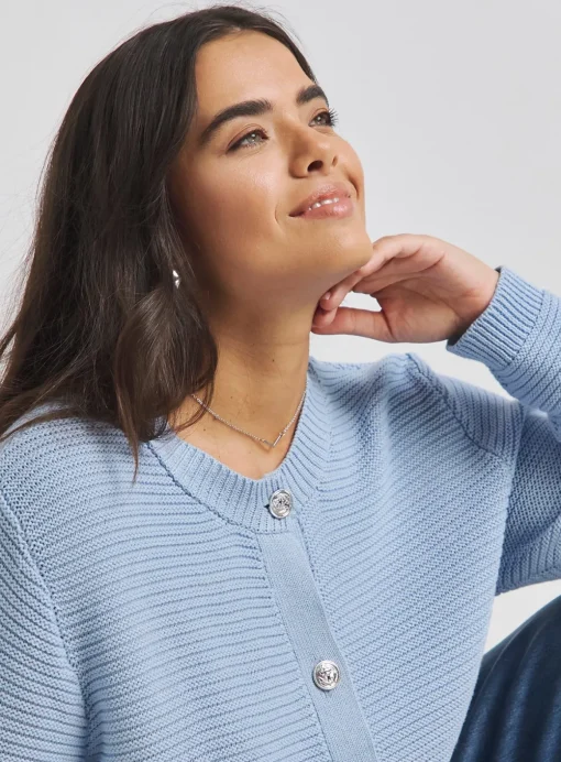 SIMPLY BE Boxy Contrast Cardigan 16-18