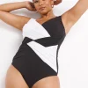 SIMPLY BE Magisculpt Illusion Tummy Control Swimsuit 32
