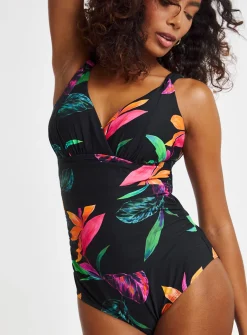SIMPLY BE Magisculpt Lose Up To An Inch Swimsuit Longer Length 32