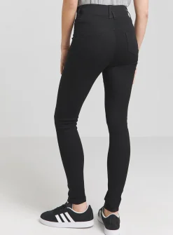 SIMPLY BE Skinny Pull On Jegging Black 30