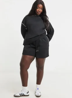 SIMPLY BE Whipstitch Jogger Short 30