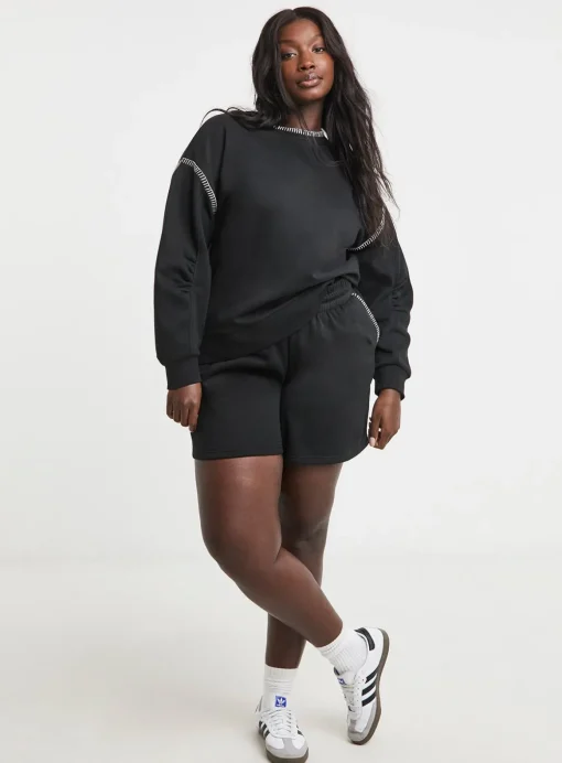 SIMPLY BE Whipstitch Oversized Sweatshirt 22