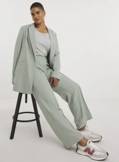 SIMPLY BE Wide Leg Tailored Trousers 26