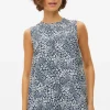 Sleeveless Floral Print Shell Top 10
