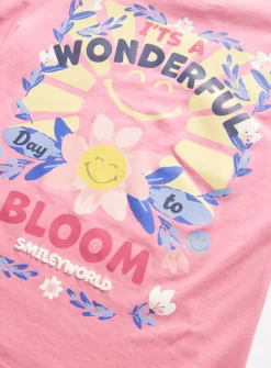 Smiley World Pink T-Shirt 5 years