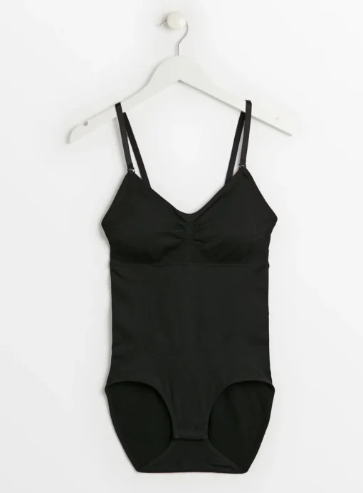 Smoothform™ Black Firm Control Shapewear Bodysuit 12-14