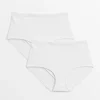 Smoothform™ White Smooth-Finish Lace Full Knickers 2 Pack XL