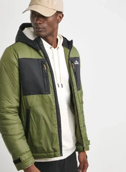 SNOWDONIA Shower Proof Wadded Colour Block Jacket 1XL