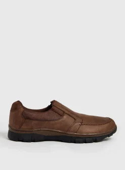 Sole Comfort Brown Slip On Loafer 9