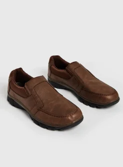 Sole Comfort Brown Slip On Loafer 9