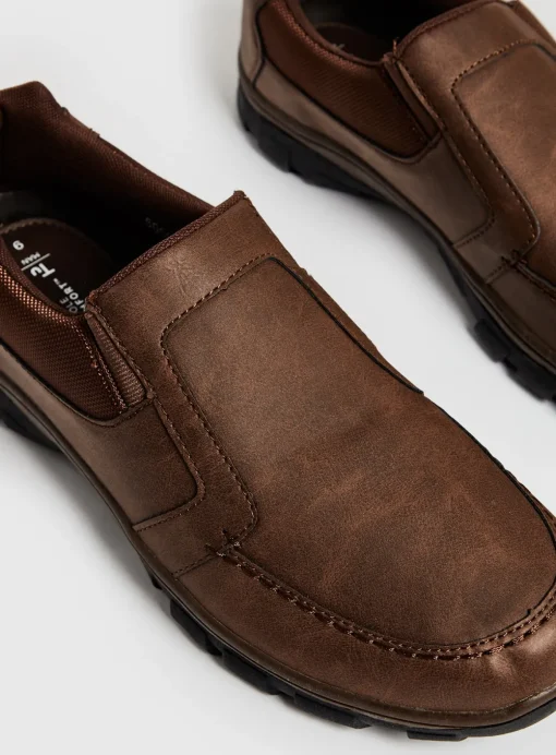 Sole Comfort Brown Slip On Loafer 9
