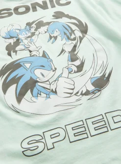 Sonic Speed Graphic T-Shirt & Shorts Set 5 years