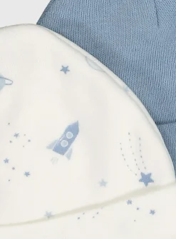 Space Premature Baby Hat 2 Pack 3lbs - 1.4kg