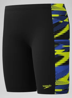SPEEDO Boys HyperBoom Panel Jammer Swim Shorts 5-6 Years