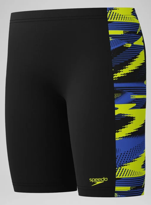 SPEEDO Boys HyperBoom Panel Jammer Swim Shorts 5-6 Years