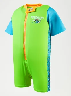 SPEEDO Character Printed Float Swimsuit Green 2-3 Years