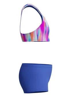 SPEEDO Girls Allover Boyleg Short Bikini 15-16 years
