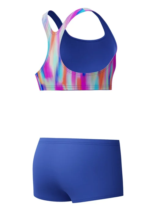 SPEEDO Girls Allover Boyleg Short Bikini 15-16 years